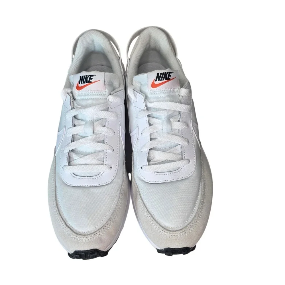 Nike Waffle Debut Sneaker Shoes Womens 10 White DH9523-100 Running Lace Up NWB